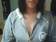 สาวน่ารักสีชมพูหน้าอกอ่อน