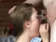 สาวละติน deepthroat กับคนแปลกหน้า